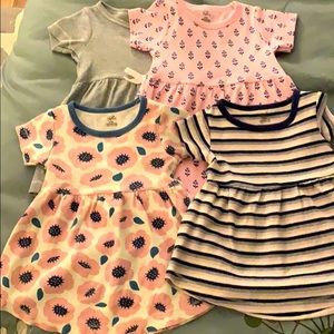 4 cotton dresses